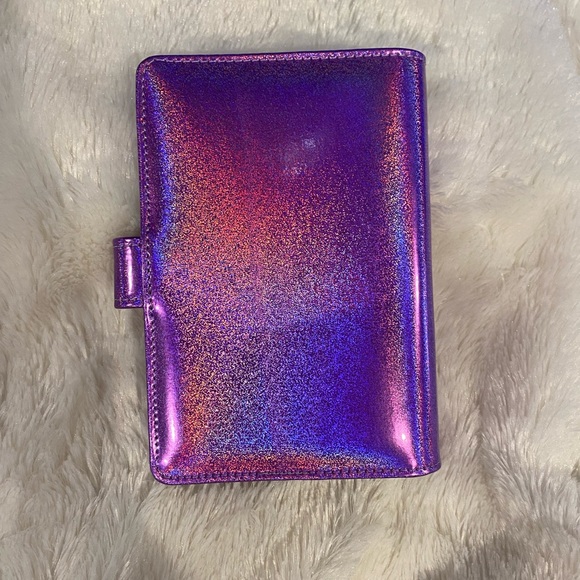 Budget Planner- size A6 purple glitter - Picture 3 of 9